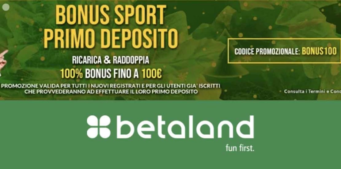 betaland bonus codice
