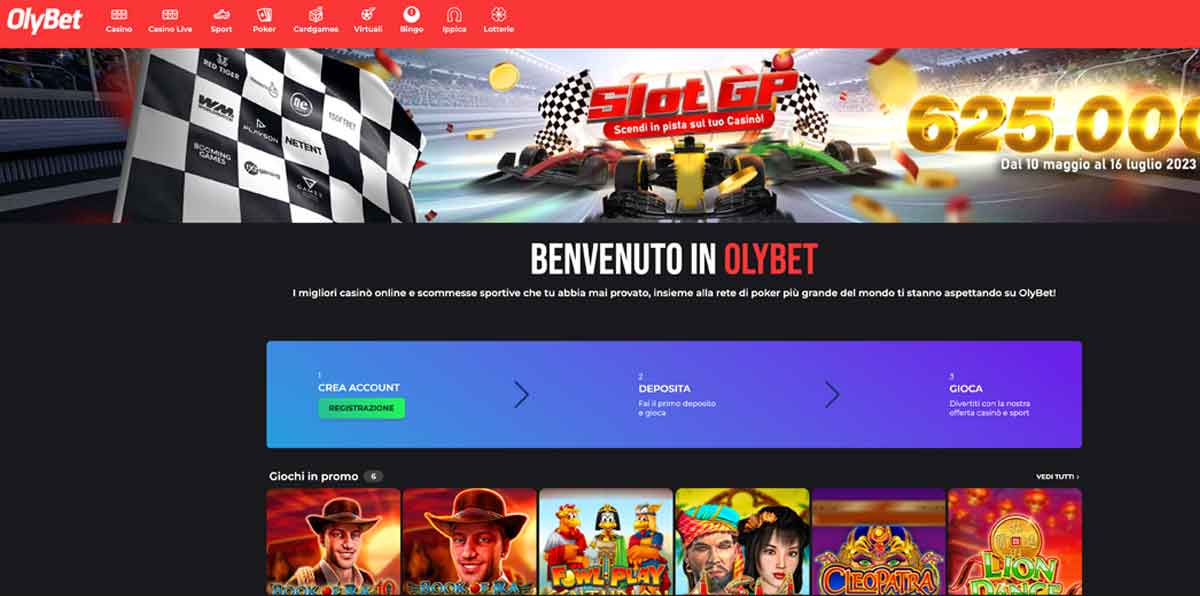 olybet sito web
