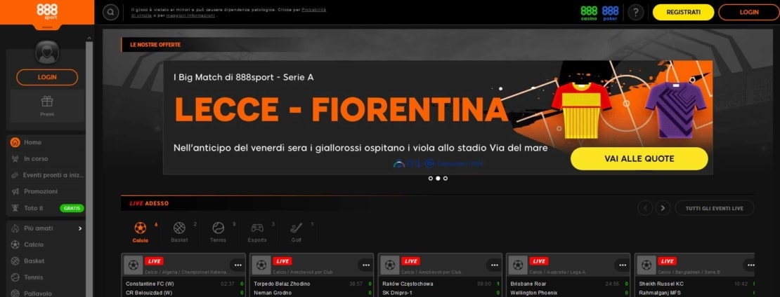 siti scommesse 888sport website