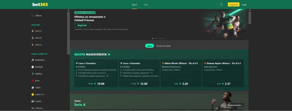 siti scommesse bet365 website
