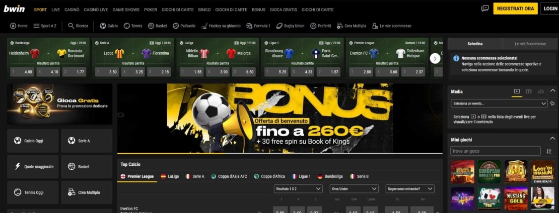 siti scommesse bwin website