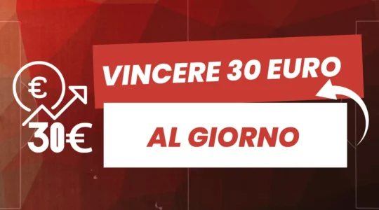 Vincere 30 euro al giorno con le scommesse