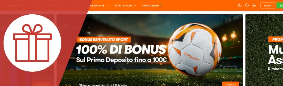 Betsson Bonus di Benvenuto