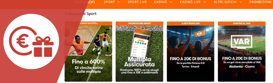 Betsson Promozioni per clienti registrati