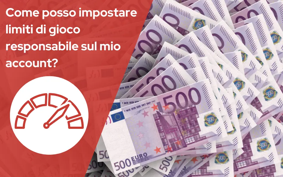 Come posso impostare limiti di gioco responsabile sul mio account