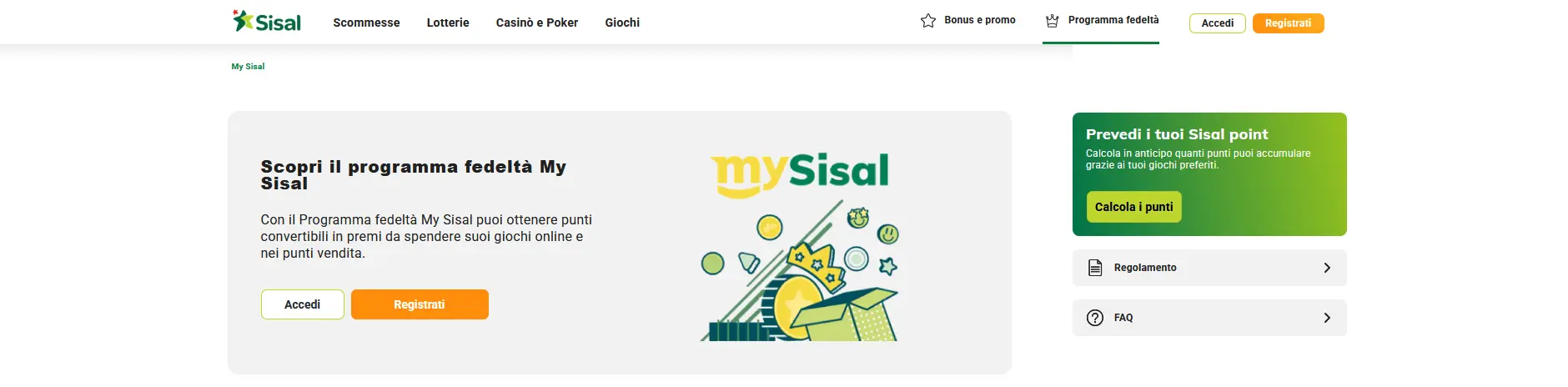 Sisal Point cosa sono