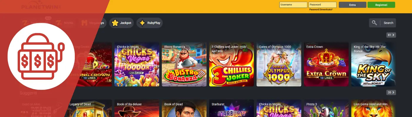 planetwin365 casino recensione