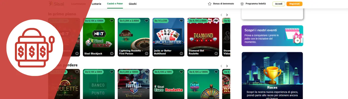 sisal casino recensione