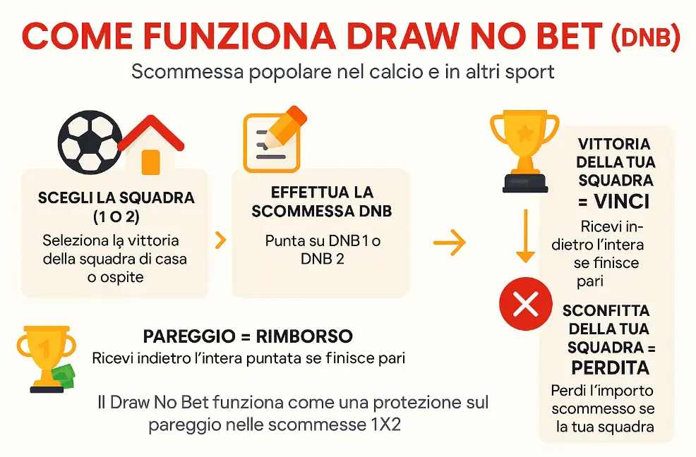 come funziona draw no bet
