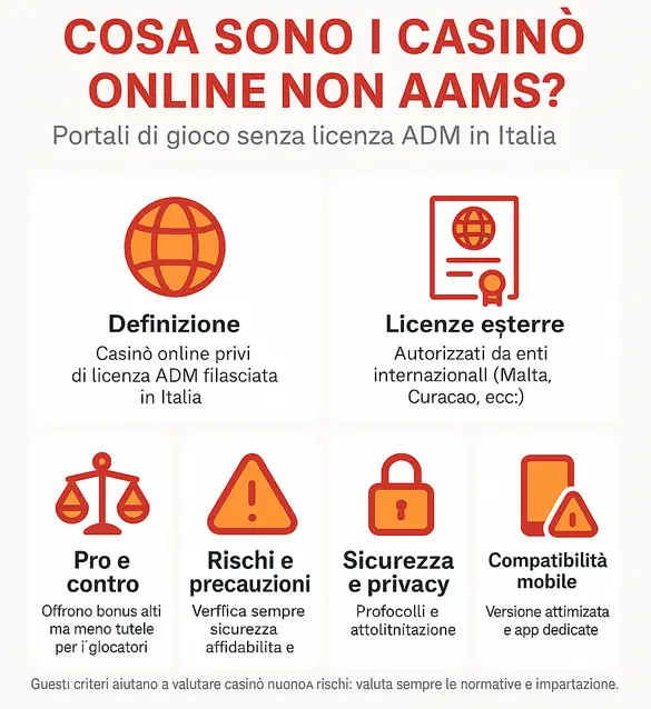 cosa sono casino online non aams