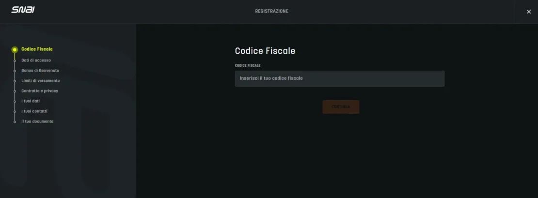 snai è un operatore di scommesse con spid
