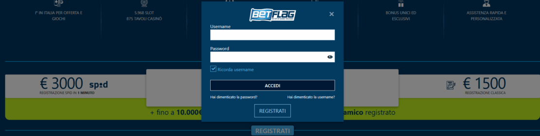 betflag-login-passo-due