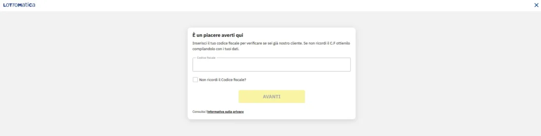 registrazione better – passo due