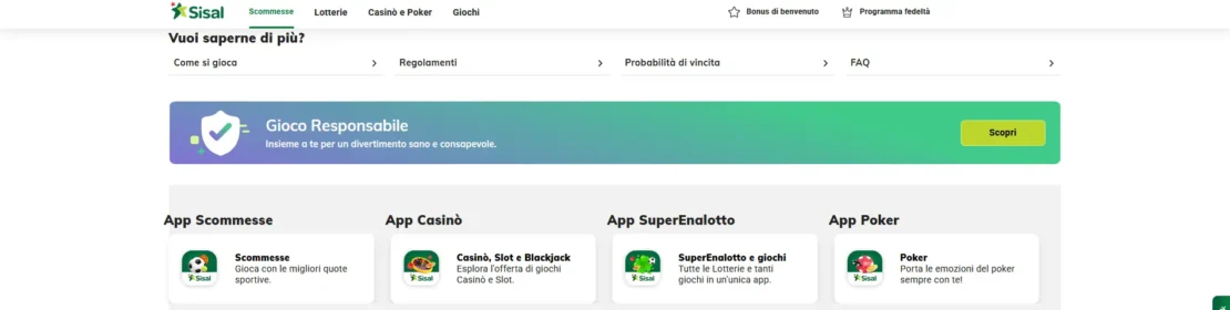 registrazione sisal - passo quattro