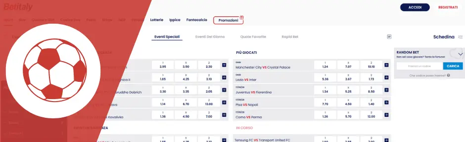 Betitaly scommesse sportive