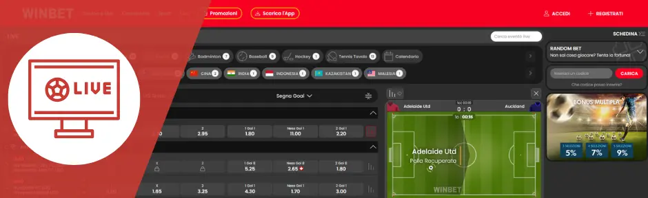 Winbet live scommesse